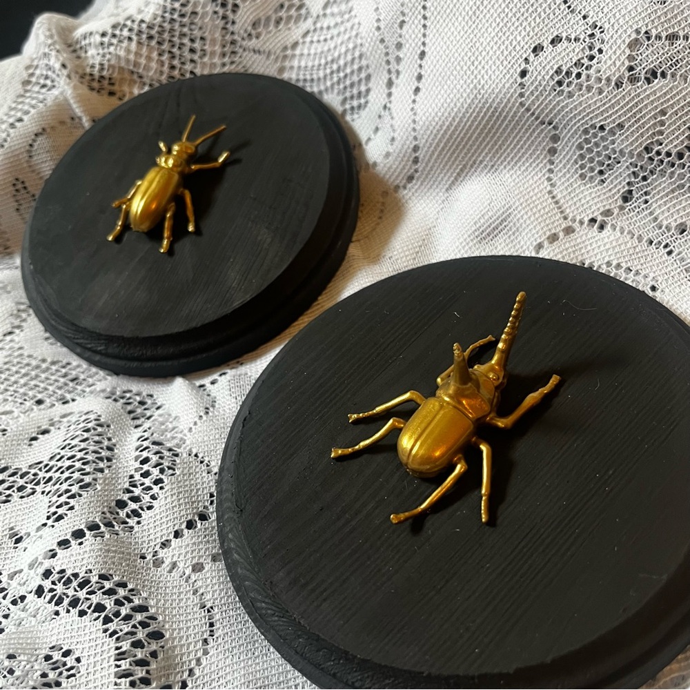 Gold Insect Plaques - Picture 2 of 6